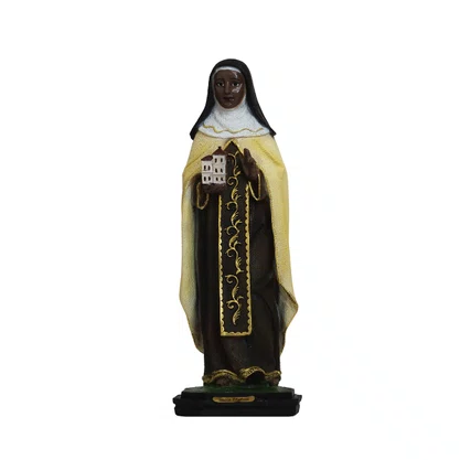 Imagem de Santa Efigênia Resina Nacional - 30 Cm