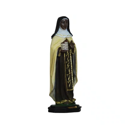 Imagem de Santa Efigênia Resina Nacional - 30 Cm