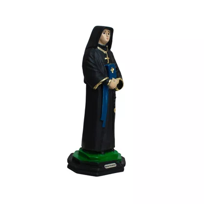Imagem de Santa Faustina de Resina Nacional - 20 cm