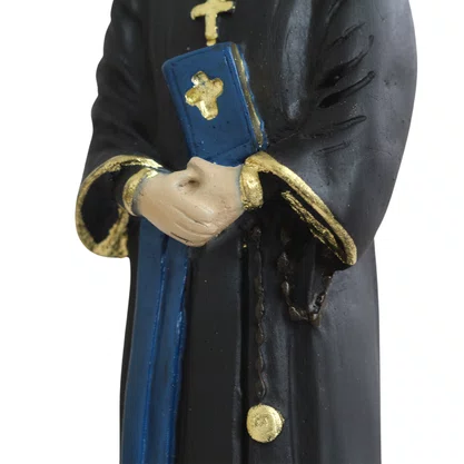 Imagem de Santa Faustina de Resina Nacional - 20 cm