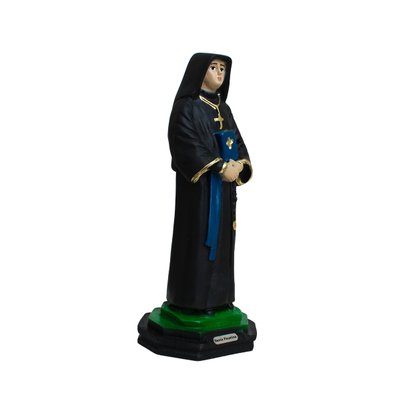 Imagem de Santa Faustina de Resina Nacional - 20 cm