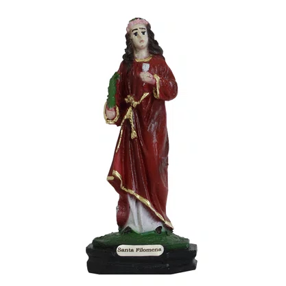Imagem de Santa Filomena de Resina Nacional - 11 cm