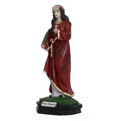 Imagem de Santa Filomena de Resina Nacional - 11 cm