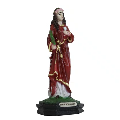 Imagem de Santa Filomena de Resina Nacional - 11 cm