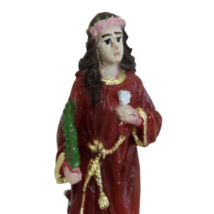 Imagem de Santa Filomena de Resina Nacional - 11 cm