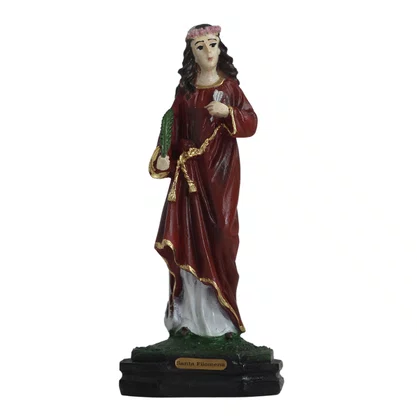 Imagem de Santa Filomena de Resina Nacional - 15 cm