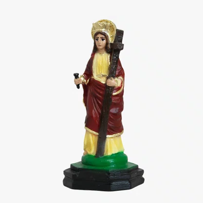 Imagem de Santa Helena de Resina Nacional - 14 Cm