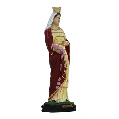Imagem de Santa Isabel de Resina Nacional - 19 cm