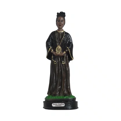 Imagem de Santa Josephina Bakhita de Resina Nacional - 15 cm