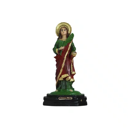 Imagem de Santa Luzia de Resina Nacional - 12cm