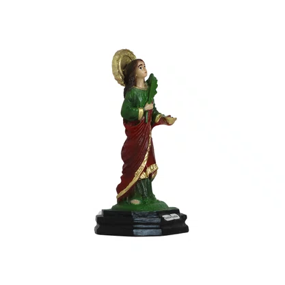 Imagem de Santa Luzia de Resina Nacional - 12cm