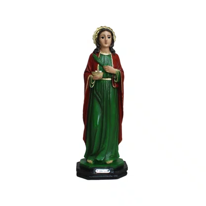 Imagem de Santa Luzia de Resina Nacional - 22 cm