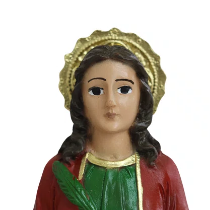 Imagem de Santa Luzia de Resina Nacional - 22 cm