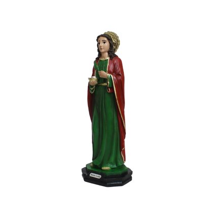 Imagem de Santa Luzia de Resina Nacional - 22 cm