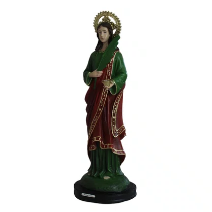 Imagem de Santa Luzia de Resina Nacional - 41 cm