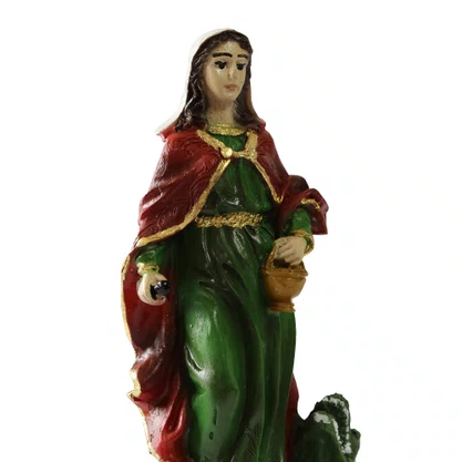 Imagem de Santa Marta de Resina Nacional - 11 cm