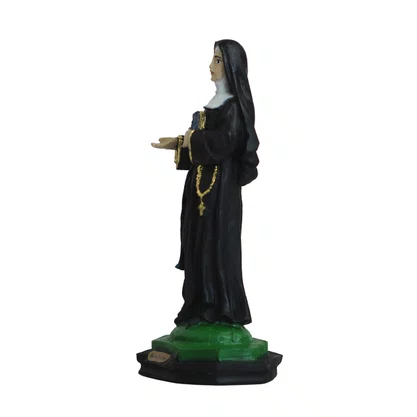 Imagem de Santa Paulina de Resina Nacional - 15cm