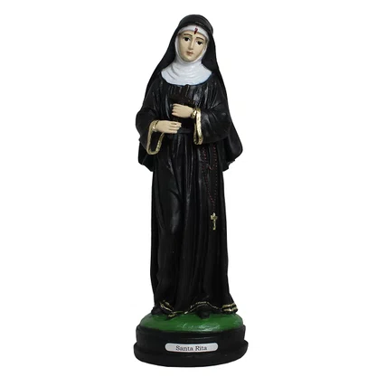 Imagem de Santa Rita de Resina Nacional - 28 cm