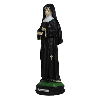 Imagem de Santa Rita de Resina Nacional - 28 cm