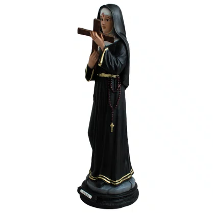 Imagem de Santa Rita de Resina Nacional - 40 cm