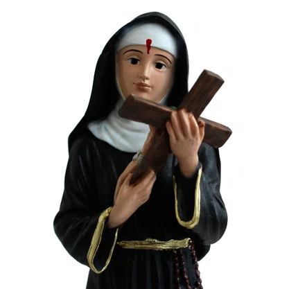 Imagem de Santa Rita de Resina Nacional - 40 cm