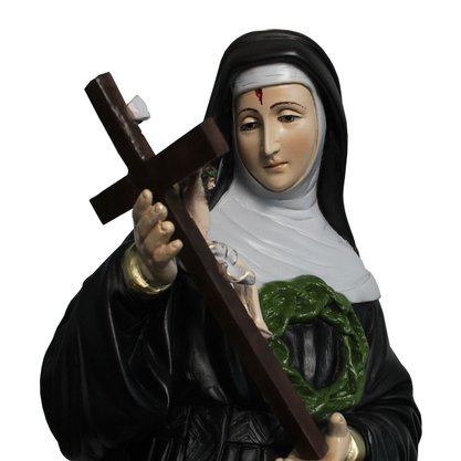Imagem de Santa Rita de Resina Nacional - 82 cm