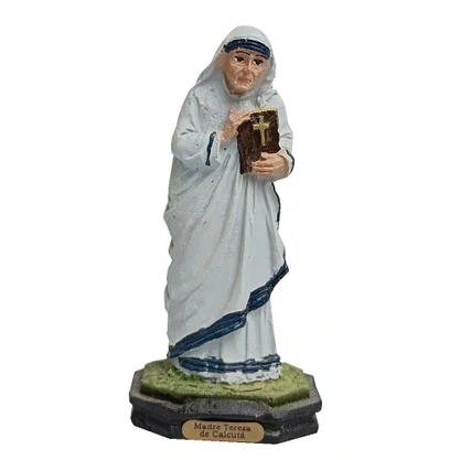 Imagem de Santa Teresa de Calcutá de Resina Nacional - 10 cm