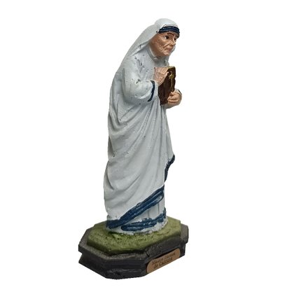Imagem de Santa Teresa de Calcutá de Resina Nacional - 10 cm