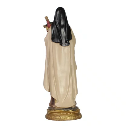 Imagem de Santa Teresinha de Resina Importada - 22 cm