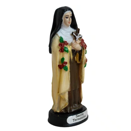 Imagem de Santa Teresinha Resina Nacional - 7 cm