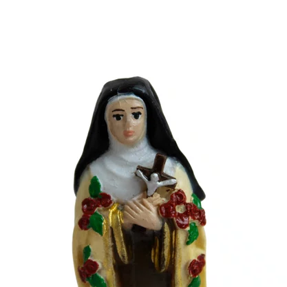Imagem de Santa Teresinha Resina Nacional - 7 cm