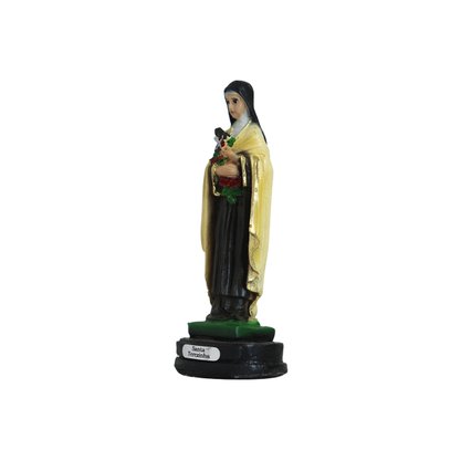 Imagem de Santa Teresinha de Resina Nacional - 12 cm