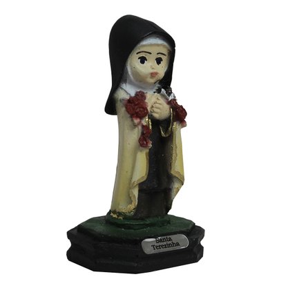 Imagem de Santa Teresinha Infantil de Resina Nacional - 9 cm