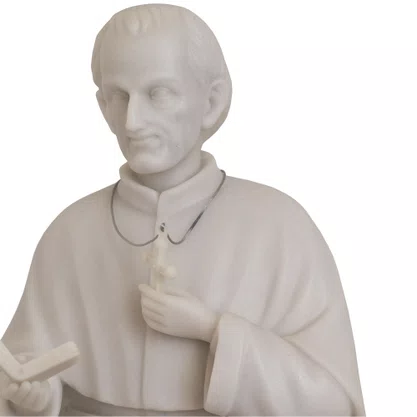 Imagem de Santo Afonso Maria de Ligório de Mármore - 68 cm