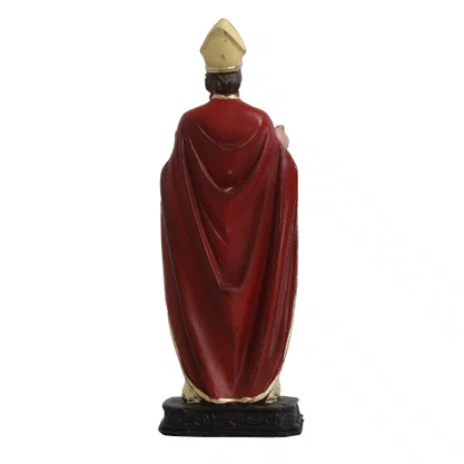 Imagem de Santo Agostinho de Resina Nacional - 18 cm