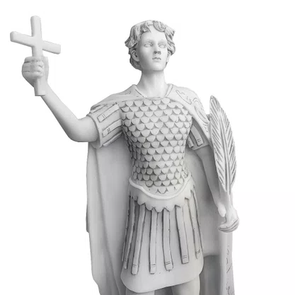 Imagem de Santo Expedito de Mármore - 45 cm