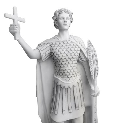 Imagem de Santo Expedito de Mármore - 45 cm