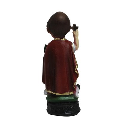 Imagem de Santo Expedito Infantil de Resina Nacional - 9 cm