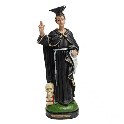 Imagem de Santo Ivo de Resina Nacional - 20 cm
