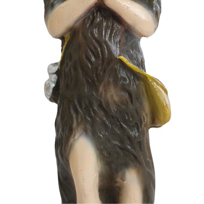 Imagem de Santo Onofre de Resina Nacional - 20 cm