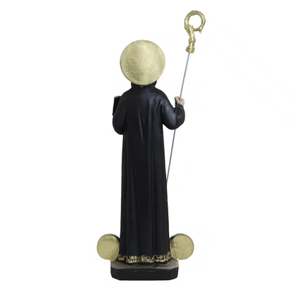 Imagem de São Bento de Resina Linha Premium - 29 cm