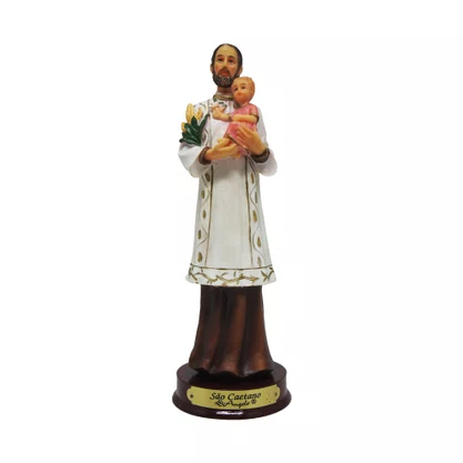 Imagem de São Caetano de Resina Importada - 20 cm