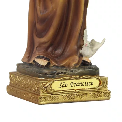 Imagem de São Francisco de Resina Importada - 23 cm