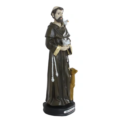 Imagem de São Francisco de Resina Nacional - 20 cm