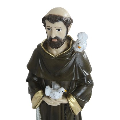 Imagem de São Francisco de Resina Nacional - 20 cm