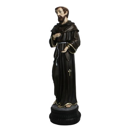 Imagem de São Francisco de Resina Nacional - 60 cm