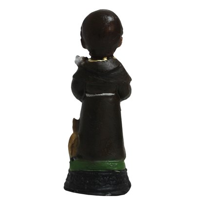 Imagem de São Francisco Infantil de Resina Nacional - 9 cm