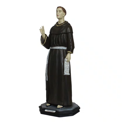 Imagem de São Frei Galvão de Resina Nacional - 32 cm
