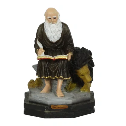 Imagem de São Jerônimo de Resina Nacional - 12 cm
