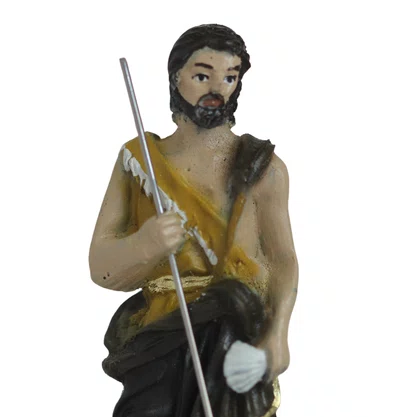 Imagem de São João Batista de Resina Nacional - 12 cm